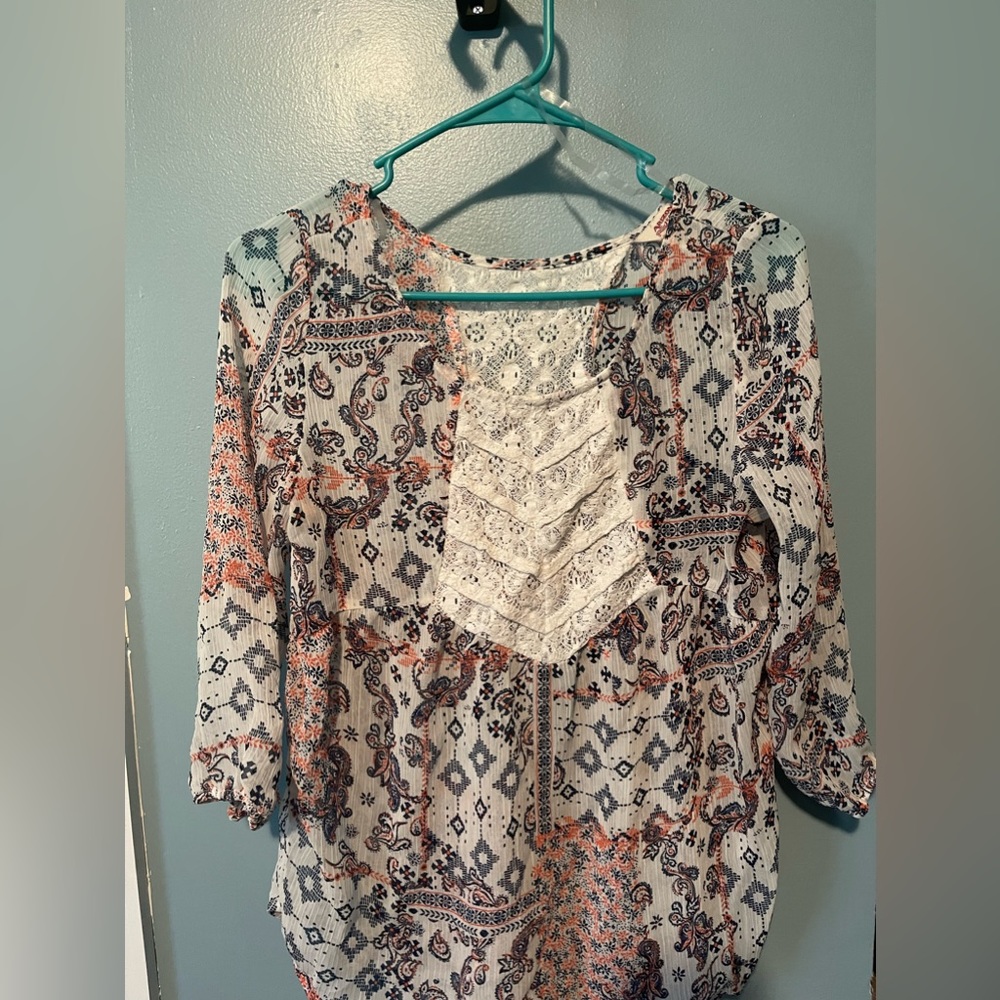 Arizona Blouse for sale. Multi colored. Size medium